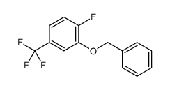 1-FLUORO-2-(PHENYLMETHOXY)-4-(TRIFLUOROMETHYL)BENZENE picture
