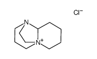 7-aza-1-azoniatricyclo[5.3.2.01,6]dodecane chloride结构式