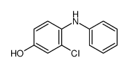 4-anilino-3-chlorophenol结构式