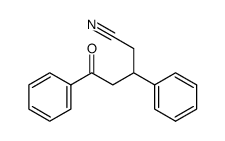 benzoyl-4 phenyl-3 butyro nitrile结构式