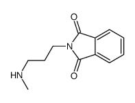 2-(3-methylaminopropyl)isoindoline-1,3-dione Structure