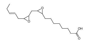 8-[3-[(3-pent-2-enyloxiran-2-yl)methyl]oxiran-2-yl]octanoic acid Structure