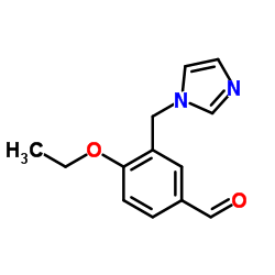 4-Ethoxy-3-(1H-imidazol-1-ylmethyl)benzaldehyde structure