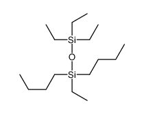 dibutyl-ethyl-triethylsilyloxysilane Structure
