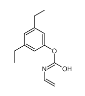 (3,5-diethylphenyl) N-ethenylcarbamate结构式