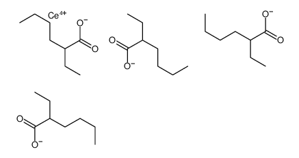 cerium tetra(2-ethylhexanoate)结构式
