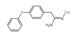 n-hydroxy-2-(4-phenoxy-phenyl)-acetamidine Structure