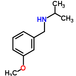 N-(3-Methoxybenzyl)-2-propanamine结构式