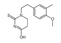 1-[2-(4-methoxy-3-methylphenyl)ethyl]-2-sulfanylidene-1,3-diazinan-4-one结构式