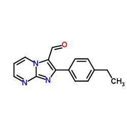 2-(4-Ethylphenyl)imidazo[1,2-a]pyrimidine-3-carbaldehyde Structure