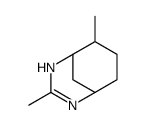3,6-dimethyl-2,4-diazabicyclo[3.3.1]non-3-ene结构式