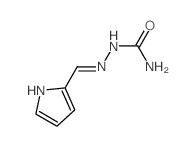 Hydrazinecarboxamide,2-(1H-pyrrol-2-ylmethylene)- Structure