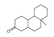 8a-methyl-1,3,4,4a,4b,5,6,7,8,9,10,10a-dodecahydrophenanthren-2-one结构式