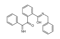 N-benzyl-2-(2-imino-2-phenylacetyl)benzamide Structure