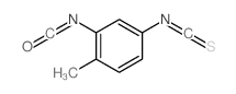 Benzene,2-isocyanato-4-isothiocyanato-1-methyl- structure