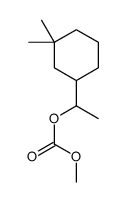 1-(3,3-dimethylcyclohexyl)ethyl methyl carbonate结构式