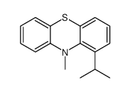 10-methyl-1-propan-2-ylphenothiazine Structure