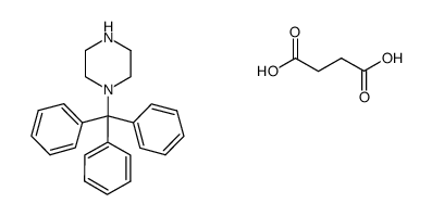 N-trityl piperazine succinate结构式