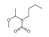 N-butyl-N-(1-methoxyethyl)nitramide结构式