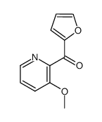 (2-Furyl)(3-methoxy-2-pyridyl)keton结构式