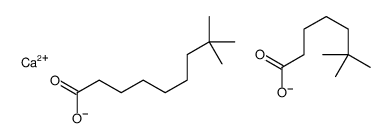 (neononanoato-O)(neoundecanoato-O)calcium Structure