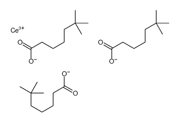 cerium(3+) neononanoate structure