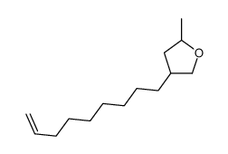 2-methyl-4-non-8-enyloxolane结构式