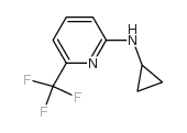 N-cyclopropyl-6-(trifluoromethyl)pyridin-2-amine Structure