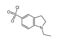 1-ethylindoline-5-sulfonyl chloride结构式