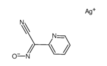 silver(I) α-oximido-(2-pyridyl)acetonitrile结构式