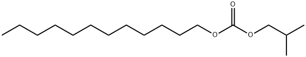 Carbonic acid, dodecyl 2-methylpropyl ester结构式