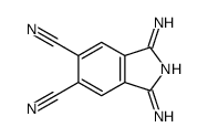 1-amino-3-iminoisoindole-5,6-dicarbonitrile Structure