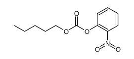 carbonic acid-(2-nitro-phenyl ester)-pentyl ester Structure