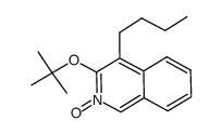 3-tert-butoxy-4-butylisoquinoline N-oxide结构式