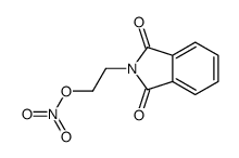 2-(1,3-dioxoisoindol-2-yl)ethyl nitrate结构式