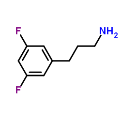 3-(3,5-Difluorophenyl)-1-propanamine Structure