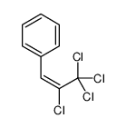 2,3,3,3-tetrachloroprop-1-enylbenzene结构式