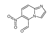 6-nitroimidazo[1,2-a]pyridine-5-carbaldehyde结构式