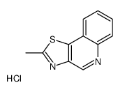 2-methyl-[1,3]thiazolo[4,5-c]quinoline,hydrochloride Structure
