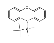 10-(tert-butyldimethylsilyl)-phenoxazine结构式