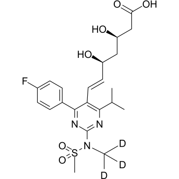 Rosuvastatin D3 Structure
