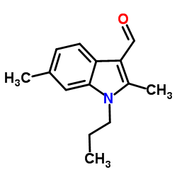 2,6-Dimethyl-1-propyl-1H-indole-3-carbaldehyde图片