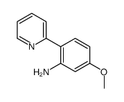 5-methoxy-2-pyridin-2-ylaniline Structure