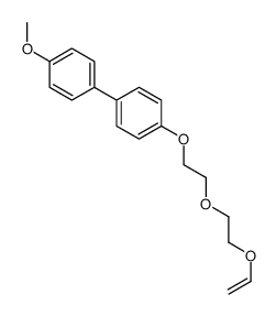1-[2-(2-ethenoxyethoxy)ethoxy]-4-(4-methoxyphenyl)benzene Structure