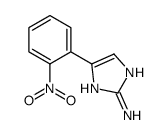 5-(2-nitrophenyl)-1H-imidazol-2-amine结构式