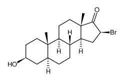 16BETA-BROMOANDROSTERONE Structure