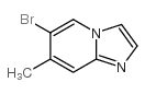 6-Bromo-7-methylimidazo[1,2-a]pyridine Structure