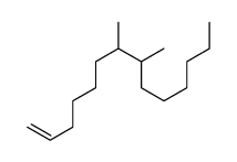 7,8-dimethyltetradec-1-ene结构式