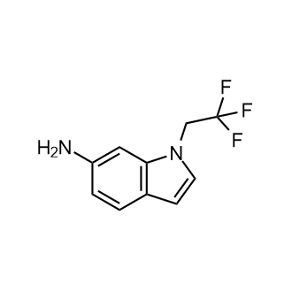 1-(2,2,2-Trifluoroethyl)-1h-indol-6-amine Structure