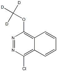 1-Chloro-4-(methoxy-d3)-phthalazine结构式